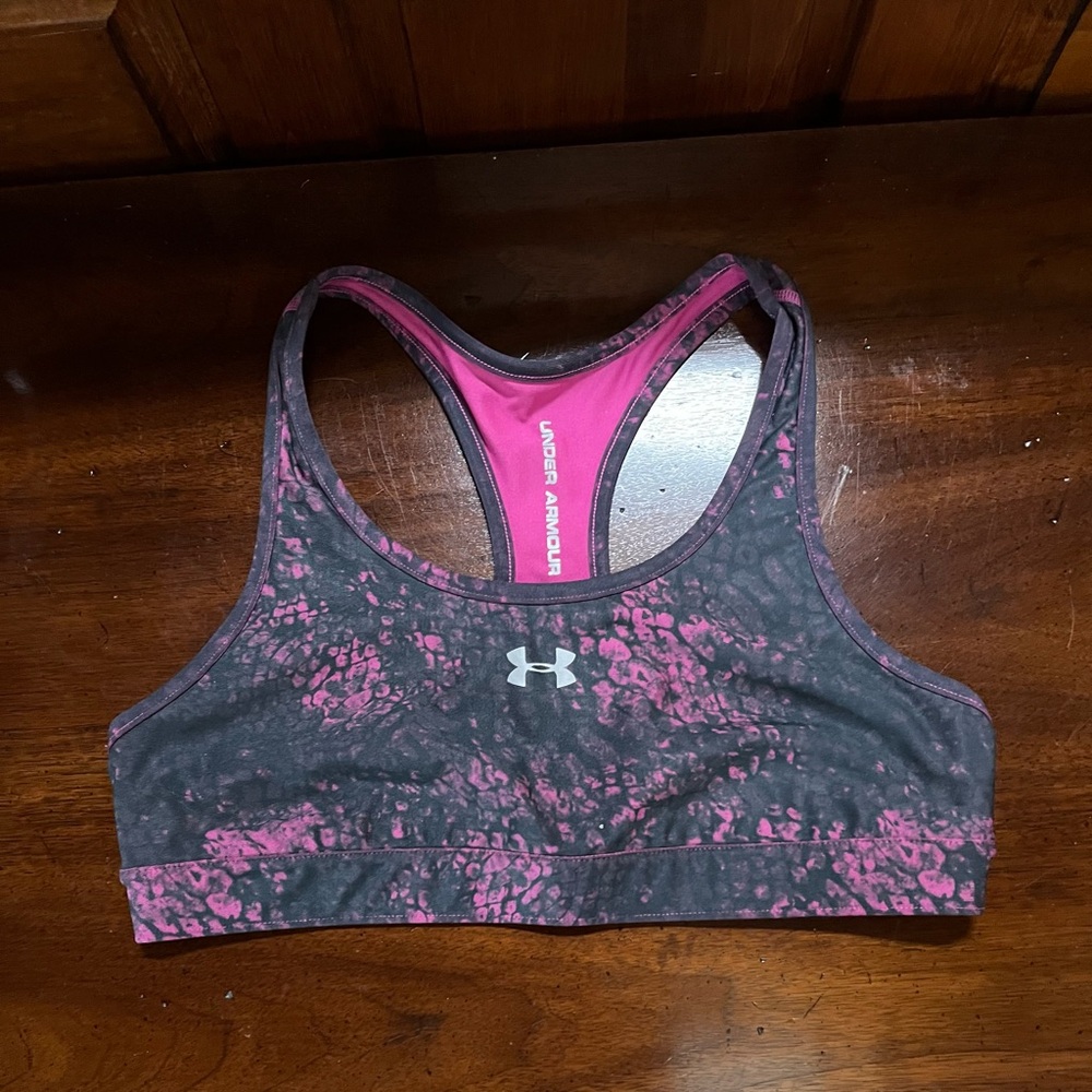 Under Armor sports bra.
